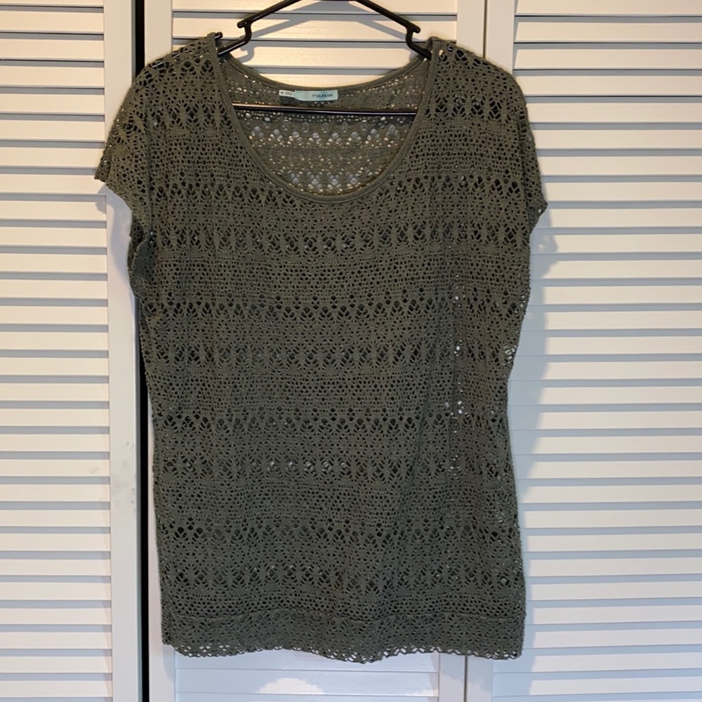 Maurices army green top